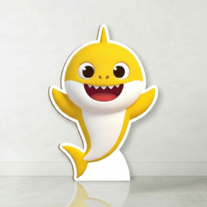 Baby Shark Cardboard Cutout Yard Sign Life Size Prop Decoration Party Birthday