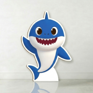 Baby Shark Daddy Cardboard Cutout Yard Sign Life Size Prop Decoration Party Birthday