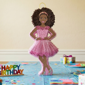 Barbie Black Girl Doll 3D Pinata 24" inch Decoration Party Birthday