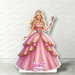 Barbie Princess Cardboard Cutout Yard Sign Life Size Prop Decoration Party Birthday