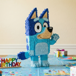 Bluey Heeler Pup Dog 3D Pinata 24" inch Decoration Party Birthday