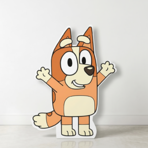 Bluey Bingo Heeler Dog Pup Cardboard Cutout Yard Sign Life Size Prop Decoration Party Birthday