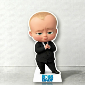Boss Baby Boy Cardboard Cutout Yard Sign Life Size Prop Decoration Party Birthday