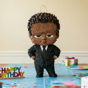 Boss Baby Black Boy 3D Pinata 24" inch Decoration Party Birthday