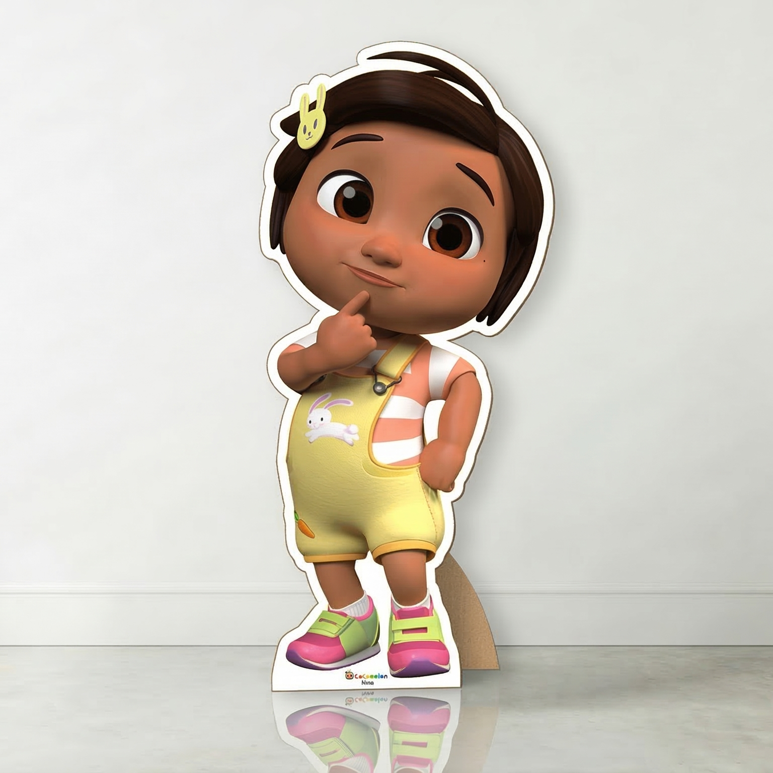 CoComelon Girl Nina Cardboard Cutout Yard Sign Life Size Prop Decoration Party Birthday