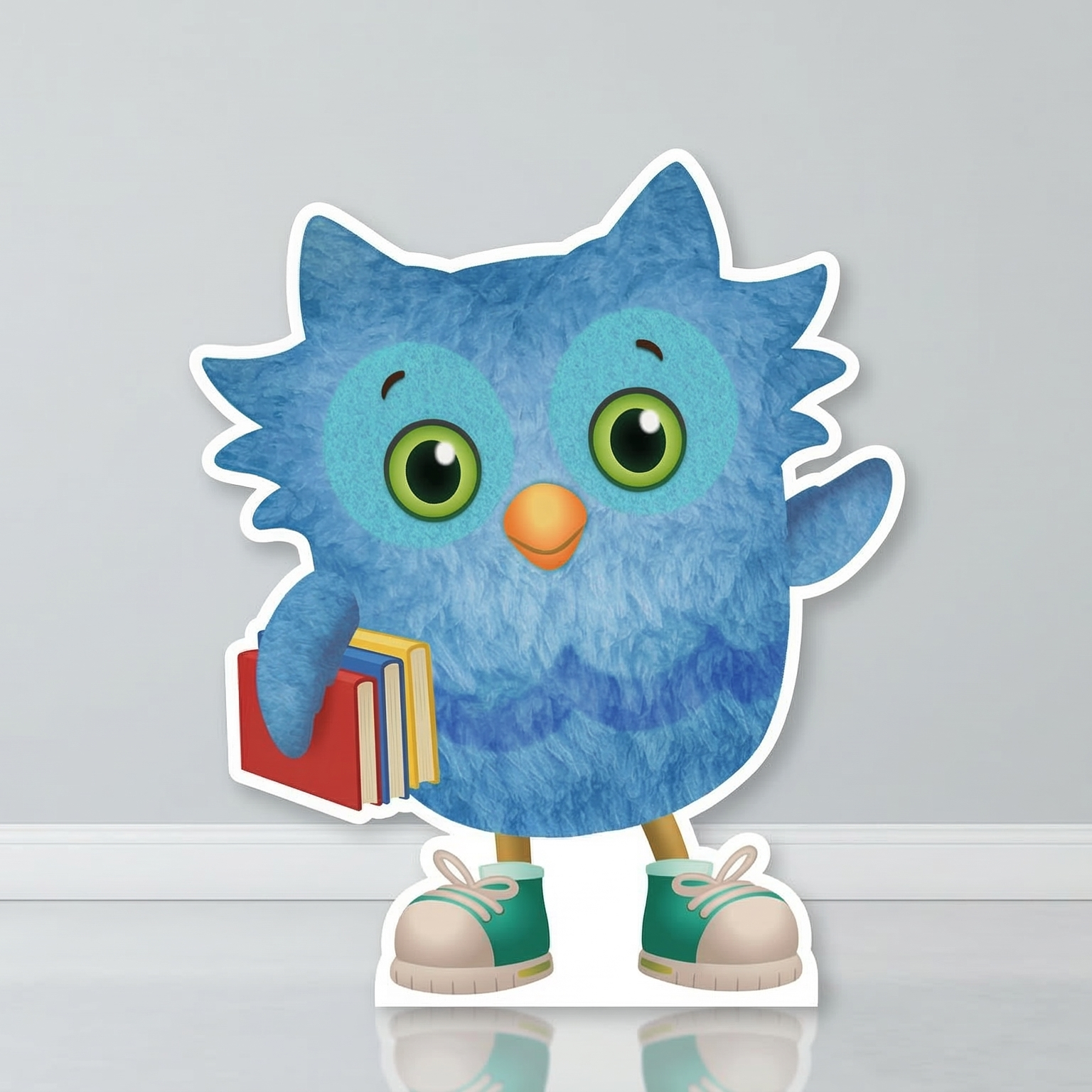 Daniel Tiger O the Owl Cardboard Cutout Yard Sign Life Size Prop Decoration Party Birthday