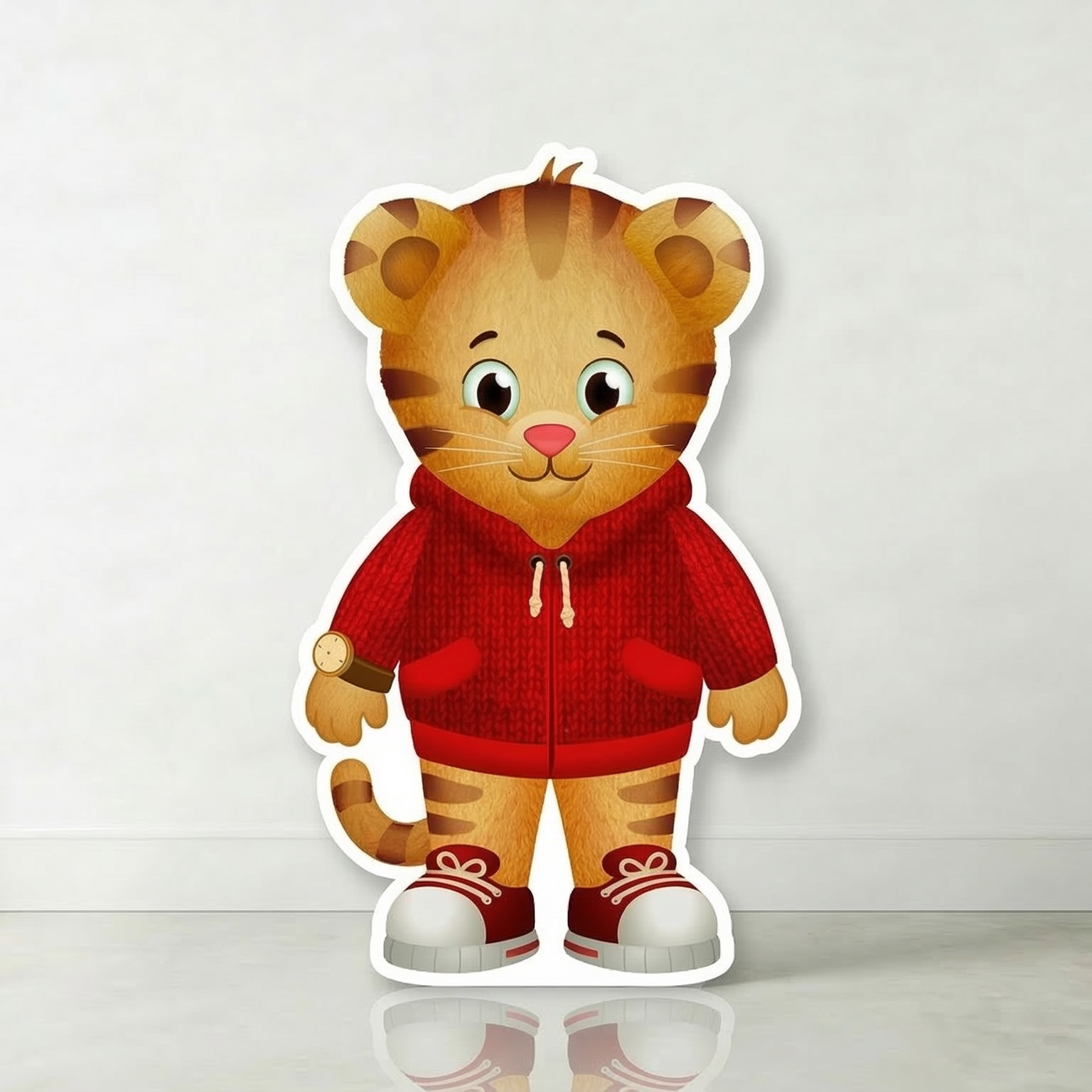 Daniel Tiger Cardboard Cutout Yard Sign Life Size Prop Decoration Party Birthday
