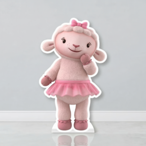 Doc McStuffins Lambie Lamb Cardboard Cutout Yard Sign Life Size Prop Decoration Party Birthday