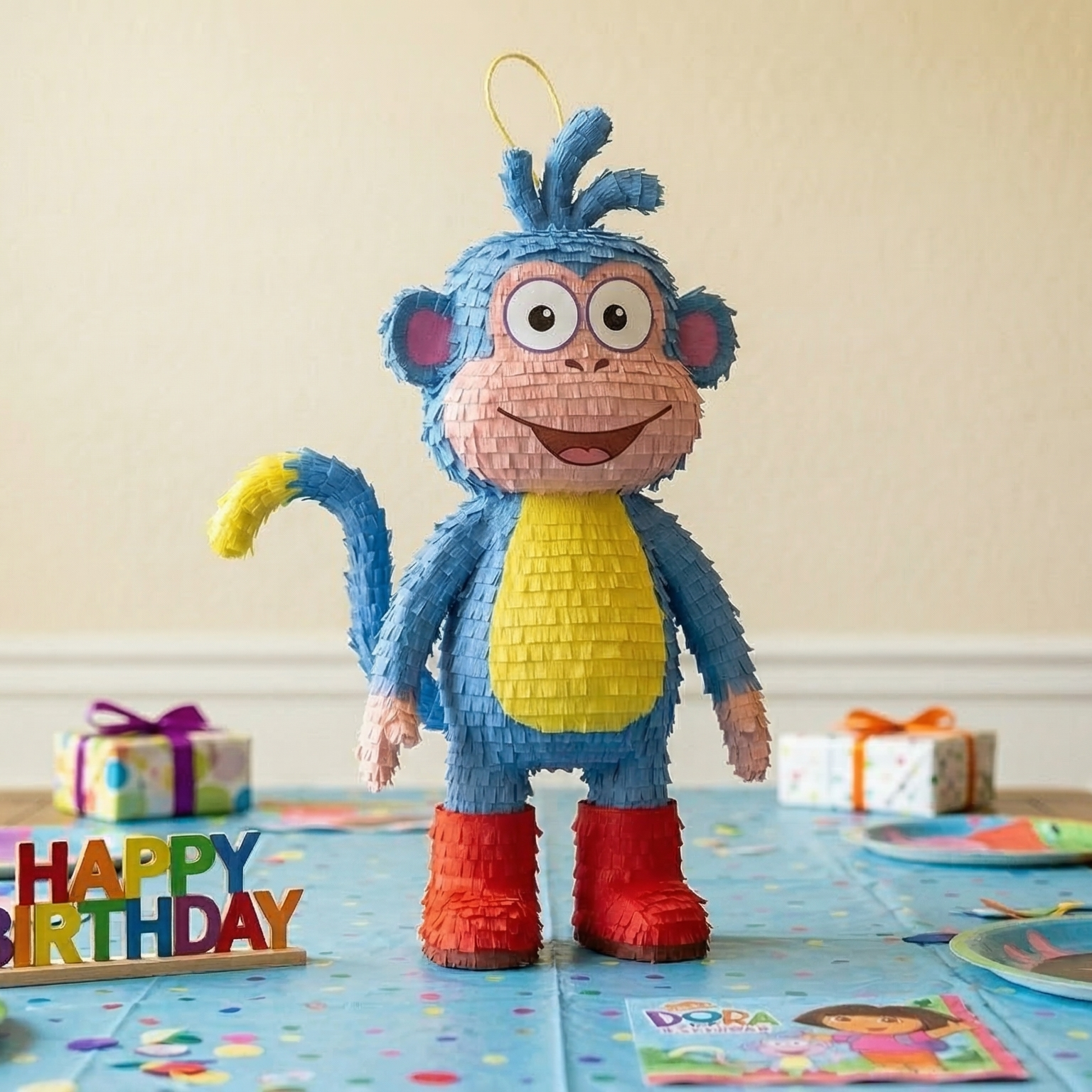 Dora the Explorer Boots the Monkey 3D Pinata 24" inch Decoration Party Birthday