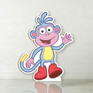 Dora the Explorer Boots Monkey Cardboard Cutout Yard Sign Life Size Prop Decoration Party Birthday
