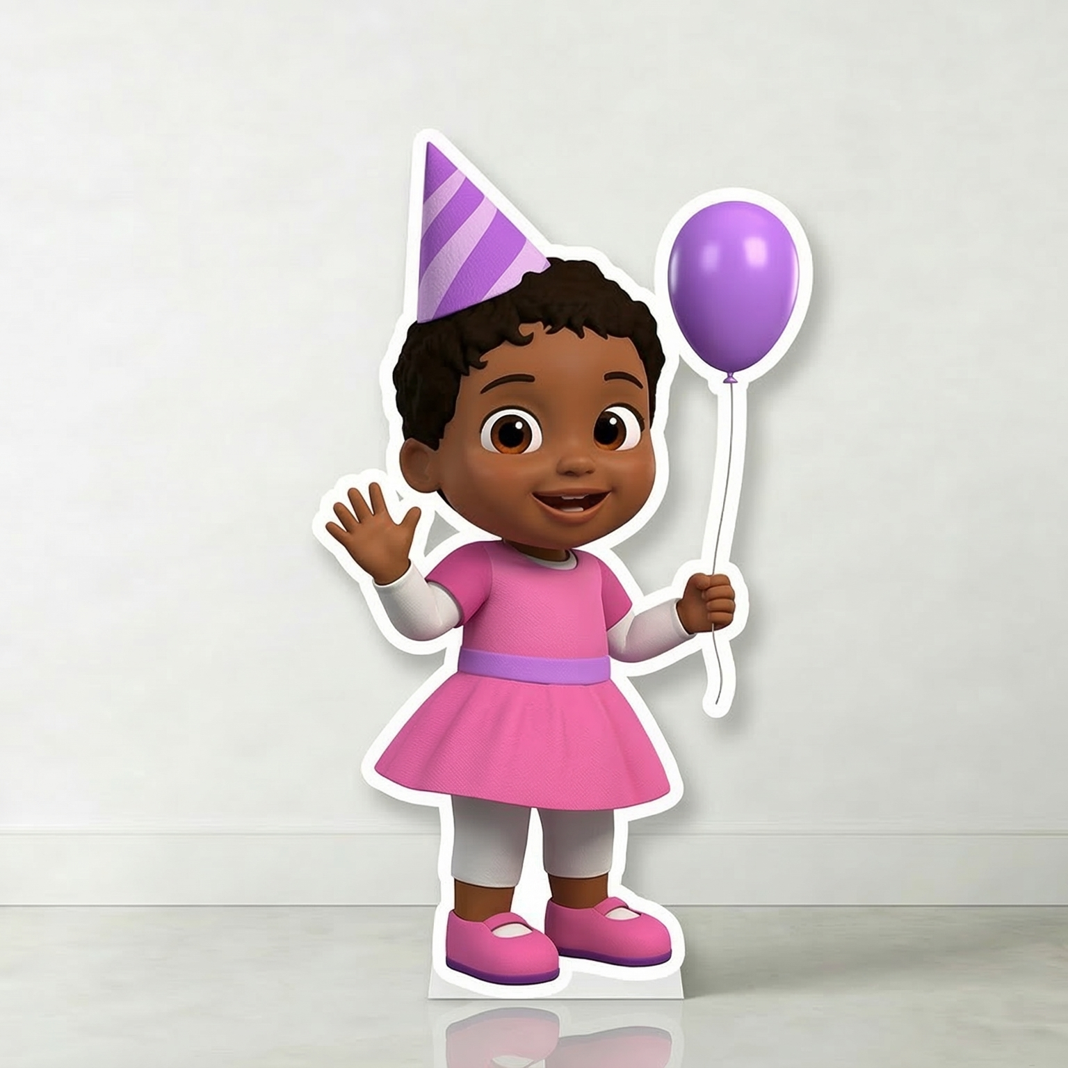 Gracie's Corner 3D Baby Sister Cece Cardboard Cutout Yard Sign Life Size Prop Decoration Party Birthday