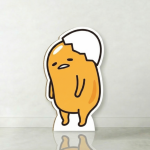 Hello Kitty Gudetama Cardboard Cutout Yard Sign Life Size Prop Decoration Party Birthday