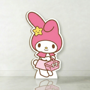 Hello Kitty My Melody Cardboard Cutout Yard Sign Life Size Prop Decoration Party Birthday