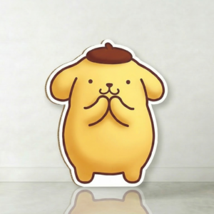 Hello Kitty Pompompurin Cardboard Cutout Yard Sign Life Size Prop Decoration Party Birthday