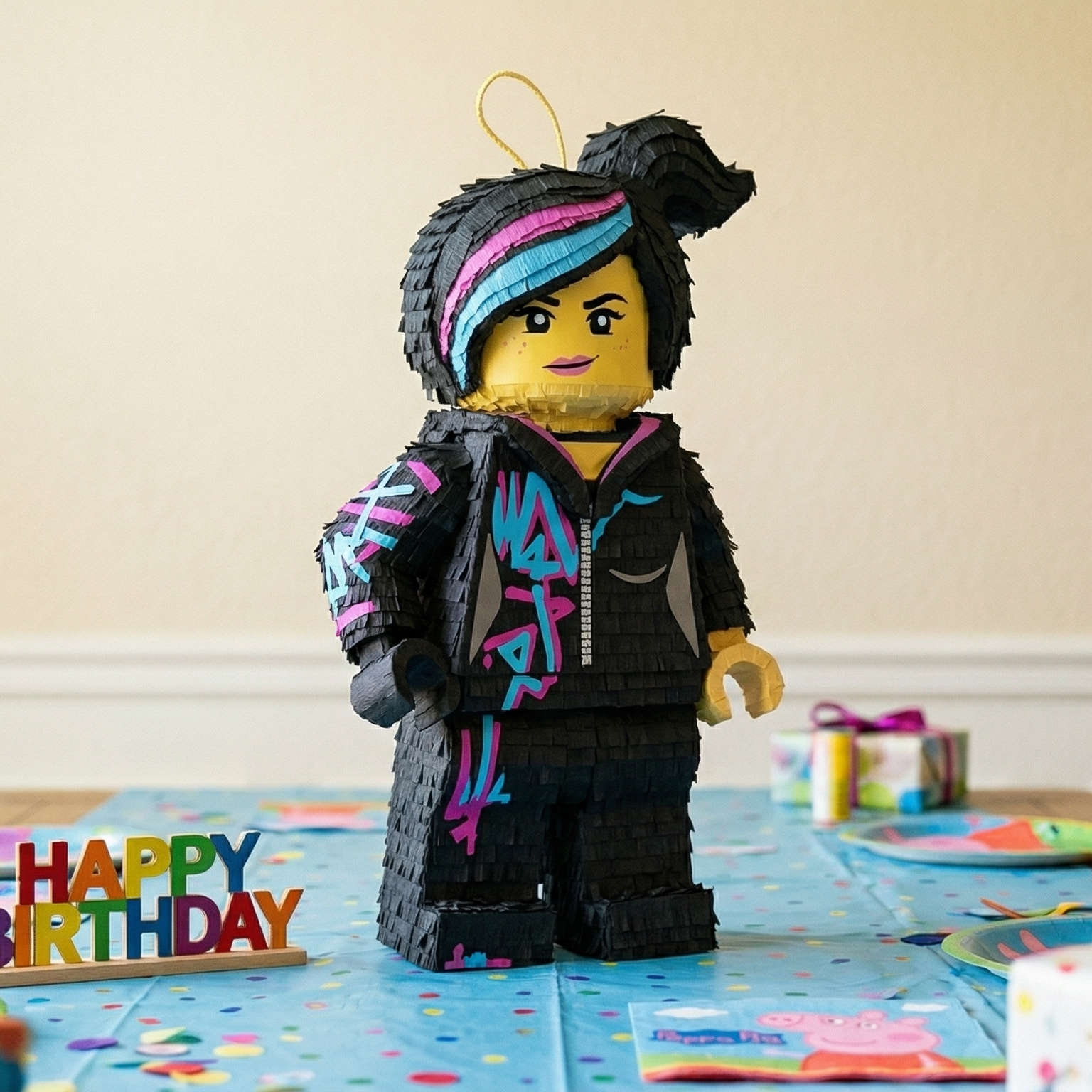 The Lego Movie Lucy Wyldstyle 3D Pinata 24" inch Decoration Party Birthday