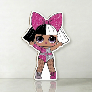 L.O.L. Surprise Diva Doll Cardboard Cutout Yard Sign Life Size Prop Decoration Party Birthday