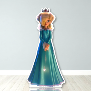 Super Mario Movie Princess Rosalina Cardboard Cutout Yard Sign Life Size Prop Decoration Party Birthday