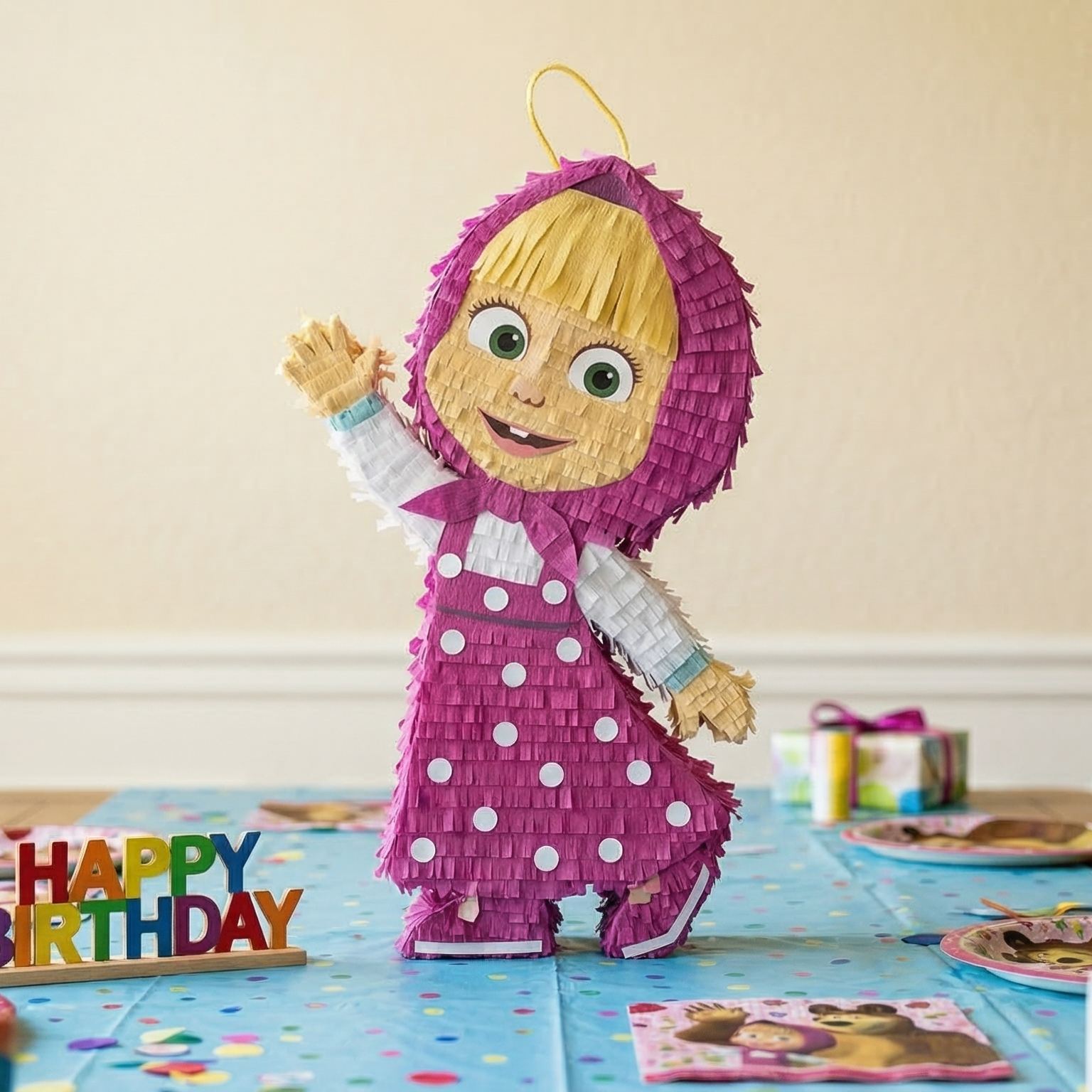 Masha and The Bear Masha 3D Pinata 24" inch Decoration Party Birthday
