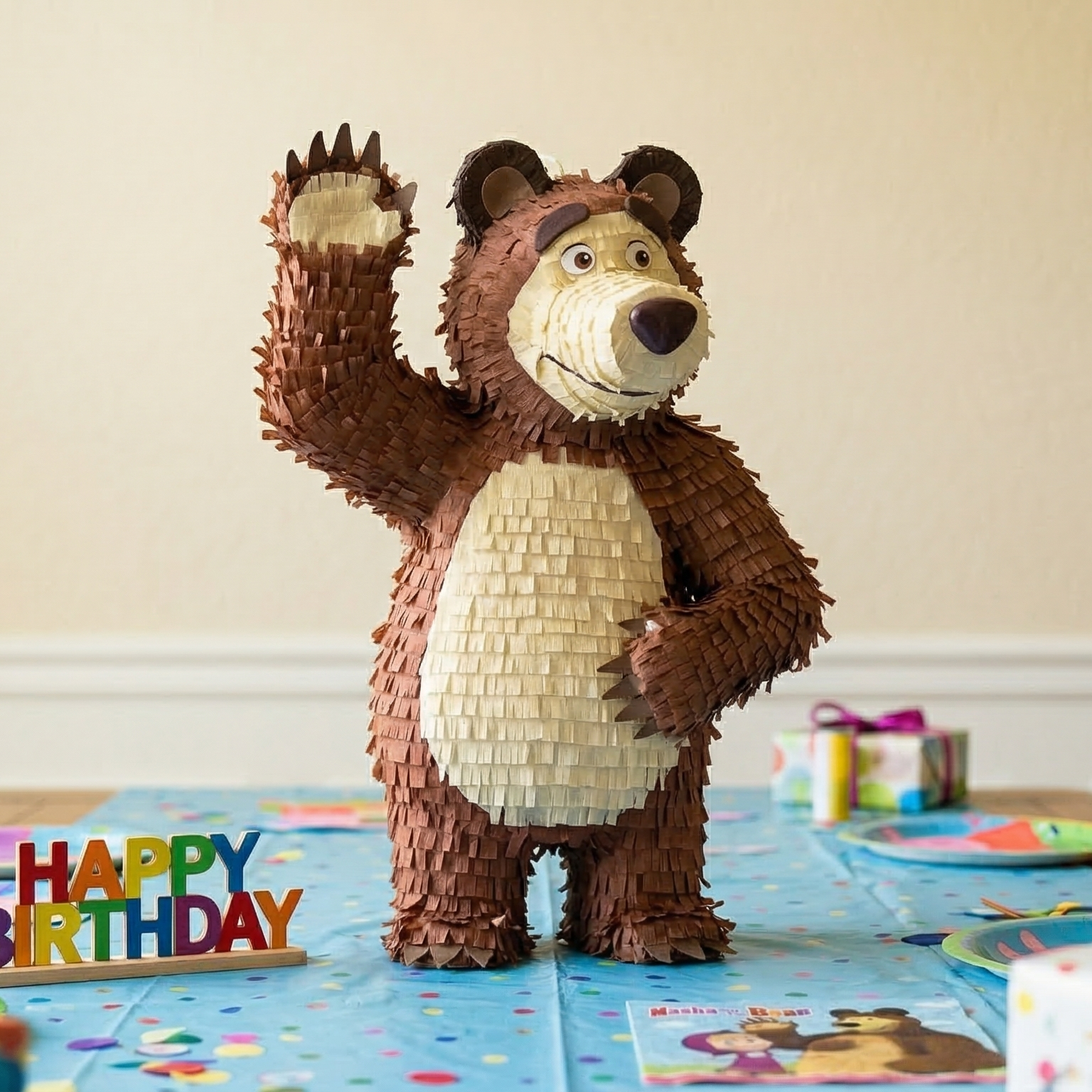 Masha Bear 3D Pinata 24" inch Decoration Party Birthday