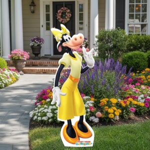 Mickey Mouse Clubhouse Clarabelle Cow Cardboard Cutout Yard Sign Life Size Prop Decoration Party Birthday