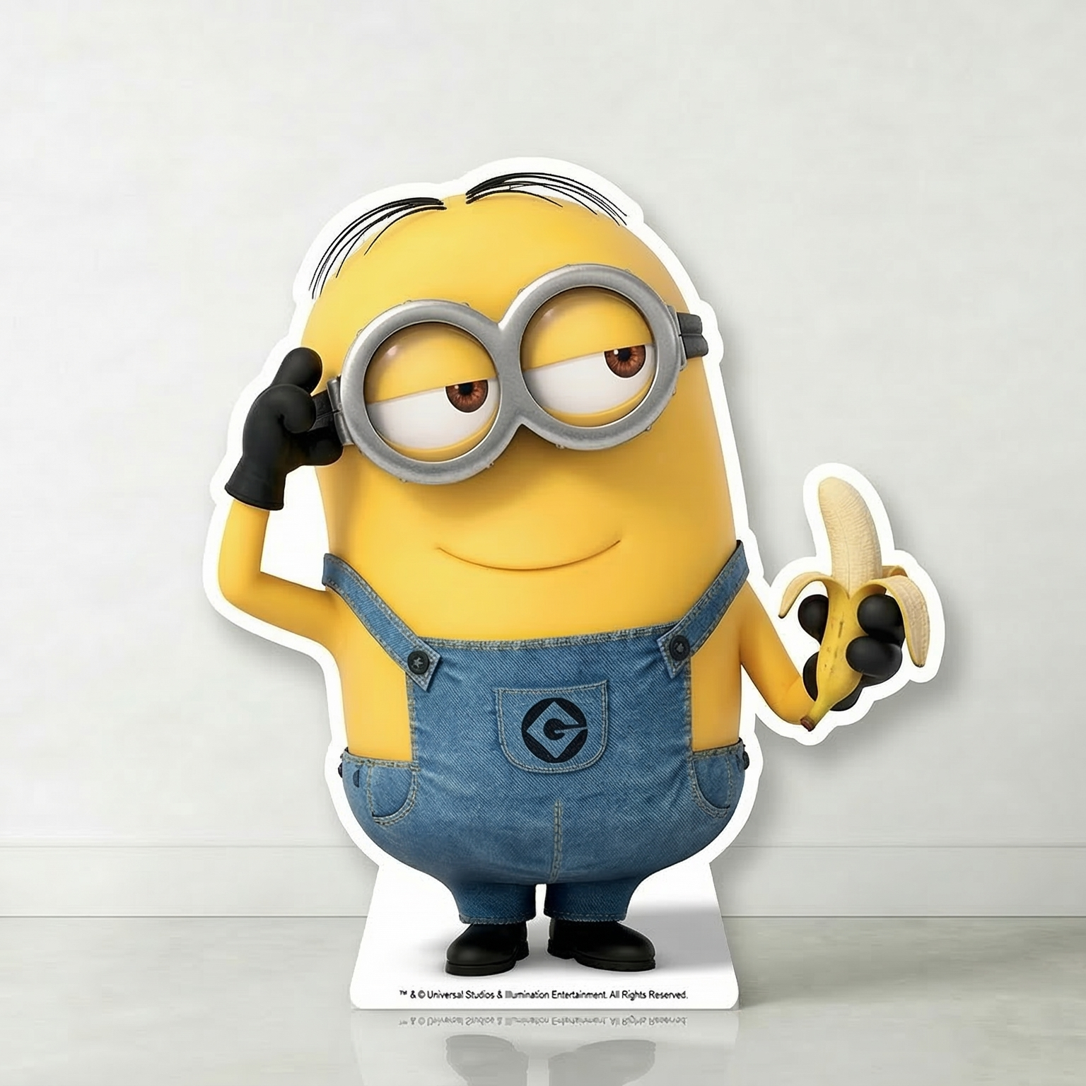 Minions Dave Cardboard Cutout Yard Sign Life Size Prop Decoration Party Birthday