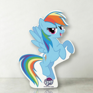 My Little Pony Rainbow Dash Cardboard Cutout Yard Sign Life Size Prop Decoration Party Birthday
