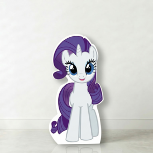 My Little Pony Rarity Cardboard Cutout Yard Sign Life Size Prop Decoration Party Birthday