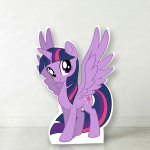 My Little Pony Twilight Sparkle Cardboard Cutout Yard Sign Life Size Prop Decoration Party Birthday