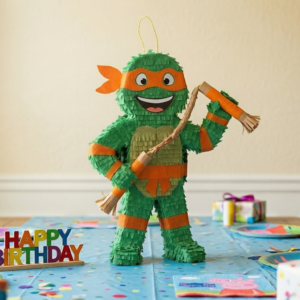 TMNT Ninja Turtles Mikey Michelangelo 3D Pinata 24" inch Decoration Party Birthday