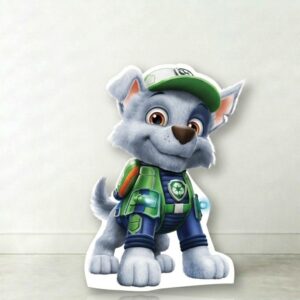 Paw Patrol Rocky Pup Dog Cardboard Cutout Yard Sign Life Size Prop Decoration Party Birthday