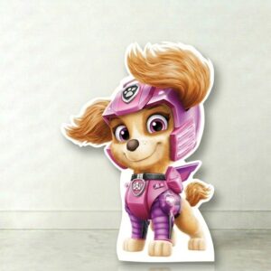 Paw Patrol Skye Pup Dog Cardboard Cutout Yard Sign Life Size Prop Decoration Party Birthday