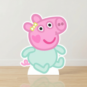 Peppa Pig Evie Baby Cardboard Cutout Yard Sign Life Size Prop Decoration Party Birthday