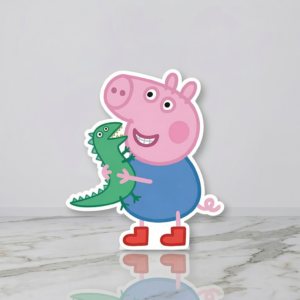 Peppa Pig George Cardboard Cutout Yard Sign Life Size Prop Decoration Party Birthday