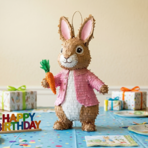 Peter Rabbit Pink Bunny Coat 3D Pinata 24" inch Decoration Party Birthday