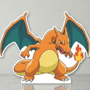 Pokemon Charizard Cardboard Cutout Yard Sign Life Size Prop Decoration Party Birthday