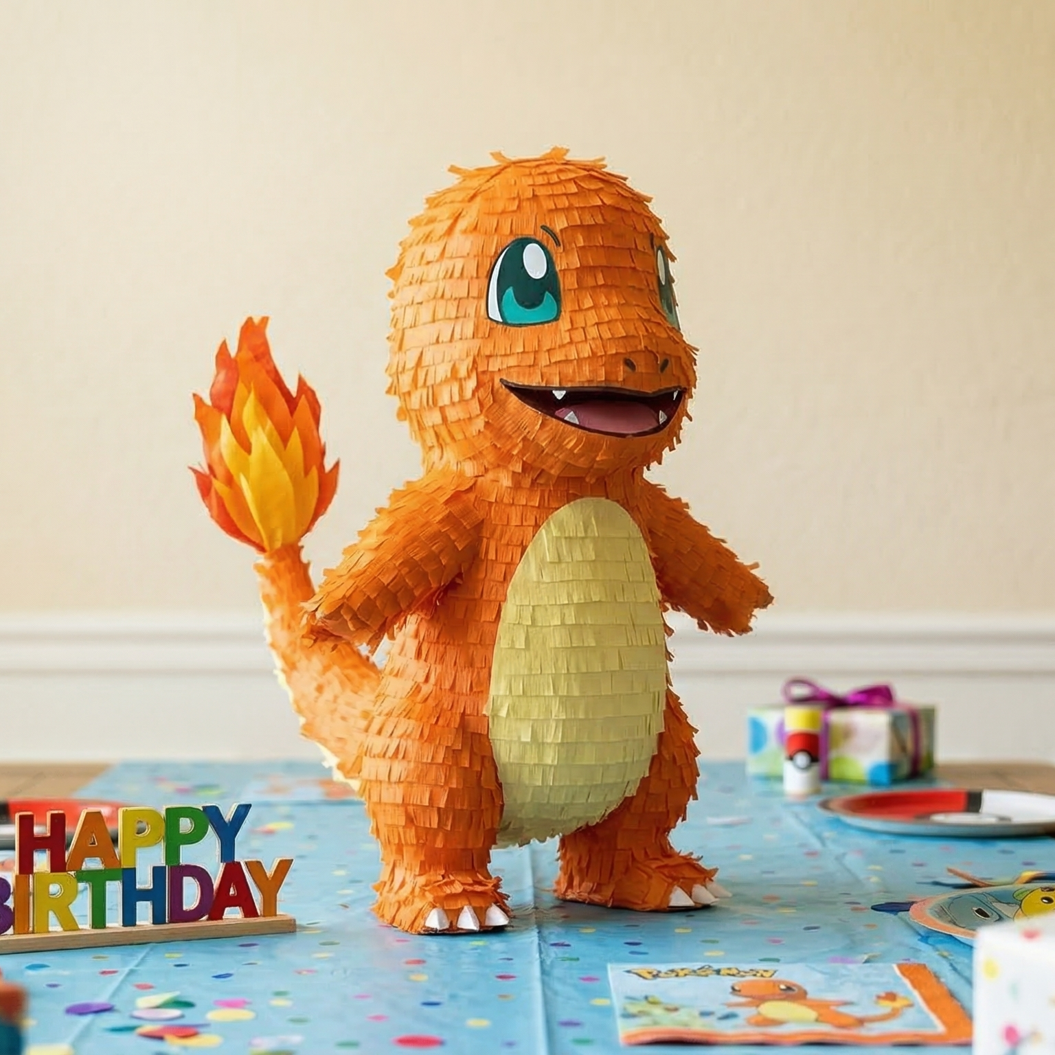 Pokemon Charmander 3D Pinata 24" inch Decoration Party Birthday