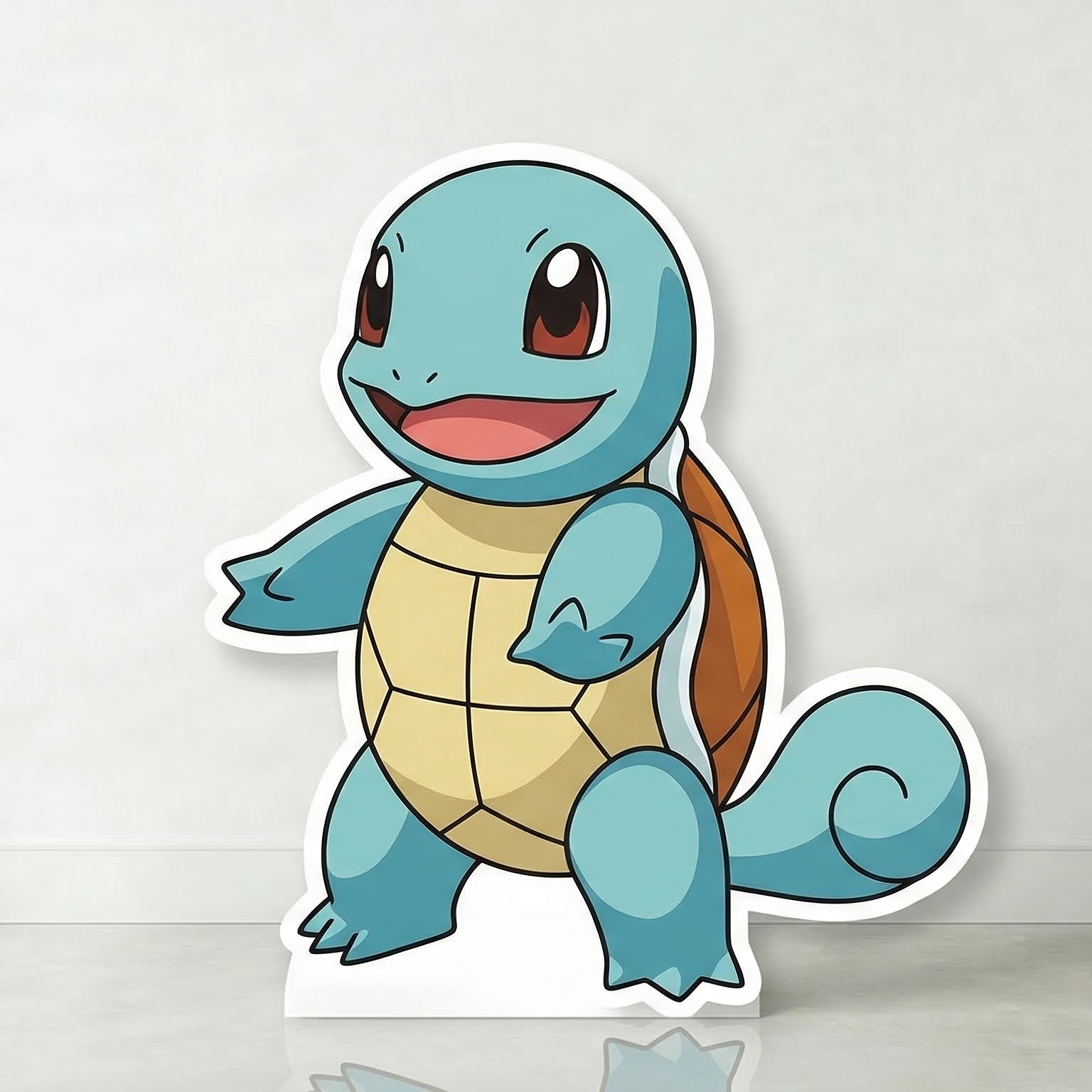 Pokemon Squirtle Cardboard Cutout Yard Sign Life Size Prop Decoration Party Birthday