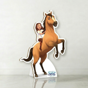 Spirit Riding Free Horse Cardboard Cutout Yard Sign Life Size Prop Decoration Party Birthday