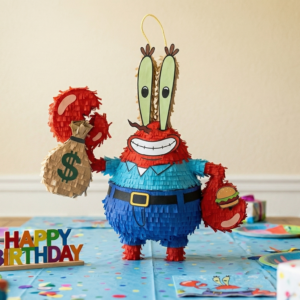 SpongeBob SquarePants Mr Krabs 3D Pinata 24" inch Decoration Party Birthday