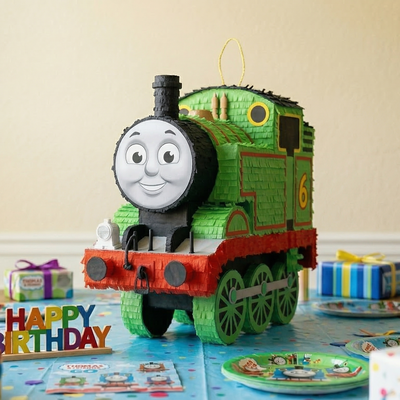 Thomas and Friends Percy Engine 3D Pinata 24" inch Decoration Party Birthday