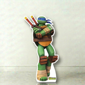 TMNT Ninja Turtles 2012 Leo Leonardo Cardboard Cutout Yard Sign Life Size Prop Decoration Party Birthday