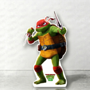 TMNT Ninja Turtles 2023 Mutant Mayhem Raph Raphael Cardboard Cutout Yard Sign Life Size Prop Decoration Party Birthday