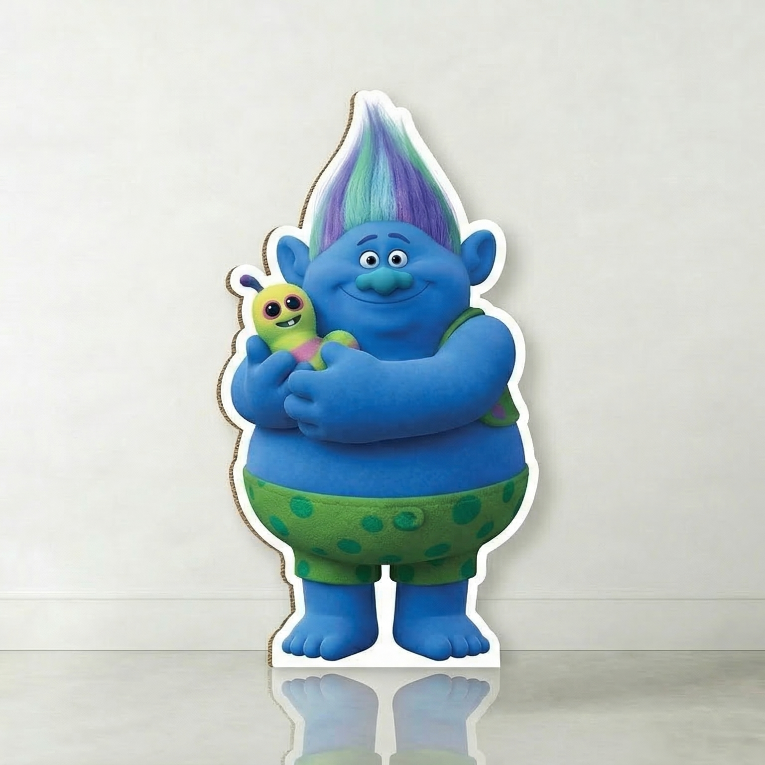 Trolls Biggie Cardboard Cutout Yard Sign Life Size Prop Decoration Party Birthday