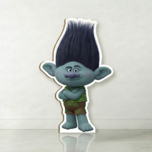 Trolls Branch Cardboard Cutout Yard Sign Life Size Prop Decoration Party Birthday