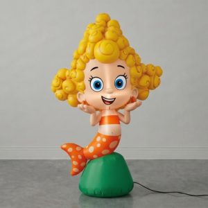 Bubble Guppies Deema Inflatable Yard 5' Foot Decoration Party Prop Sign Holiday Birthday