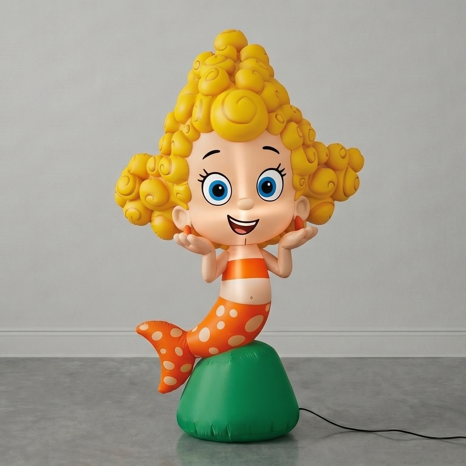 Bubble Guppies Deema Inflatable Yard 5' Foot Decoration Party Prop Sign Holiday Birthday