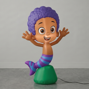 Bubble Guppies Goby Inflatable Yard 5' Foot Decoration Party Prop Sign Holiday Birthday