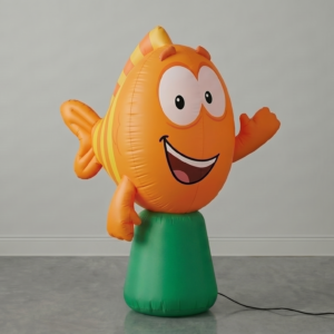 Bubble Guppies Mr. Grouper Inflatable Yard 5' Foot Decoration Party Prop Sign Holiday Birthday