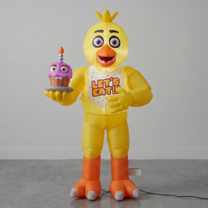 FNAF Five Nights at Freddy's Chica Inflatable Yard 6' Foot Decoration Party Prop Sign Holiday Birthday