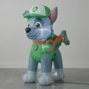 Paw Patrol Rocky Blow Up Inflatable Yard 4" Foot Decoration Party Prop Sign Holiday Birthday